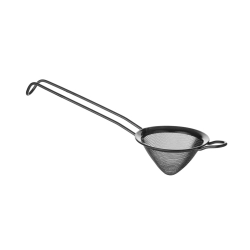 Bar Up Sitko barmańskie stożkowe stalowe śr. 75 mm czarne