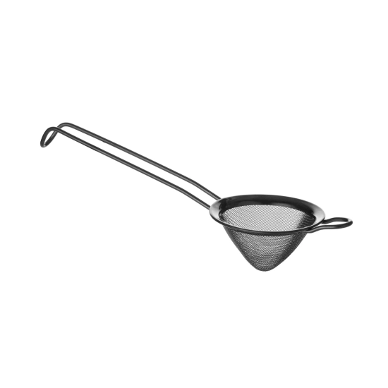Bar Up Sitko barmańskie stożkowe stalowe śr. 75 mm czarne