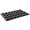 Hendi Forma silikonowa do pralin musów wypieków 600 x 395 mm - półkole