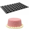 Hendi Forma silikonowa do pralin musów wypieków 570 x 375 mm - mini muffiny