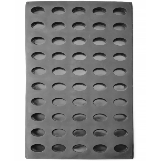 Hendi Forma silikonowa do pralin musów wypieków 570 x 375 mm - owal