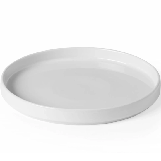 Hendi Talerz z wysokim rantem OSLO biały 240 x 26 mm - zestaw 6 szt.
