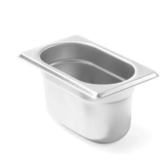Hendi Pojemnik gastronomiczny GN 1/9 wys. 150 mm Budget Line STAL 1.3 l