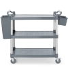 Amer Box Wózek kelnerski serwisowy do 150 kg 3-półki 842x486 mm