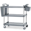 Amer Box Wózek kelnerski serwisowy do 150 kg 3-półki 842x486 mm