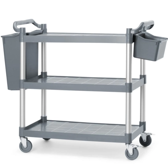 Amer Box Wózek kelnerski serwisowy do 150 kg 3-półki 842x486 mm