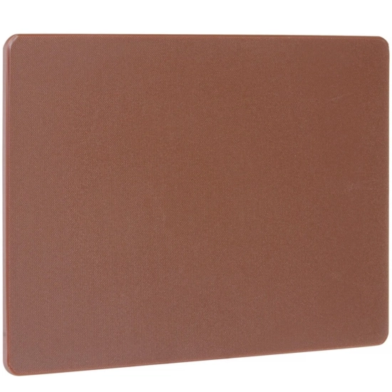 Hendi Deska kuchenna HACCP do mięsa wędlin GN 1/1 530 x 325 mm - brązowa