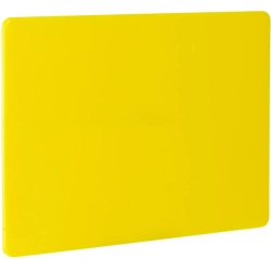 Hendi Deska do krojenia HACCP GN 1/2 325x265 mm - żółta