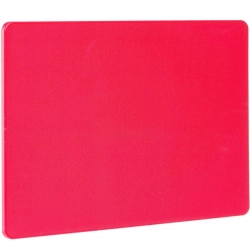 Hendi Deska do krojenia HACCP 450x300 mm - czerwona
