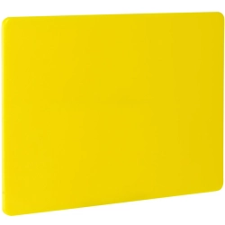 Hendi Deska do krojenia HACCP 450x300 mm - żółta
