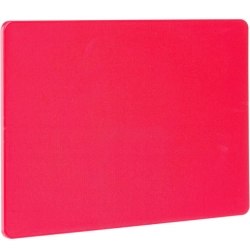 Hendi Deska do krojenia HACCP 600x400 mm - czerwona