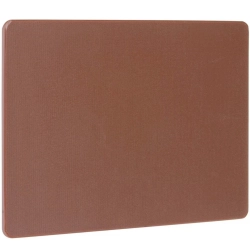Hendi Deska do krojenia HACCP 600x400 mm - brązowa