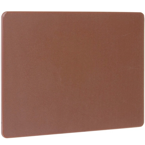 Hendi Deska do krojenia HACCP 600x400 mm - brązowa