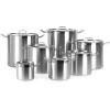Garnek wysoki Profi Line z pokrywką dno Sandwich 70 l śr. 450 x 450 mm
