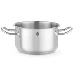 Hendi Garnek średni bez pokrywki 1.8 l Kitchen Line śr. 160 x 95 mm