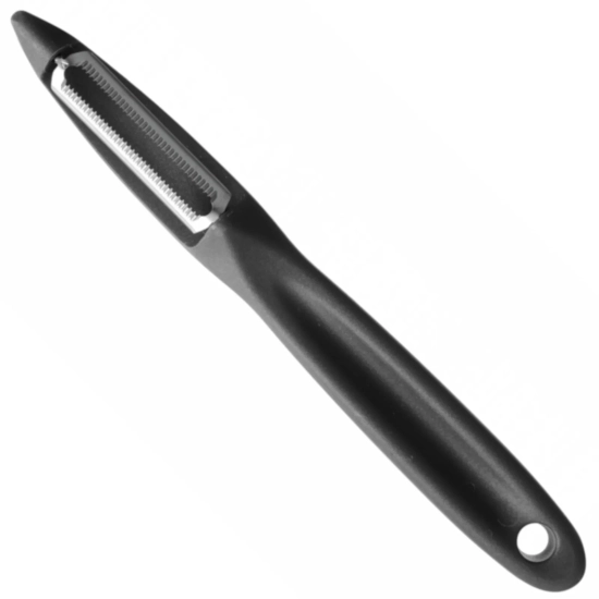 Hendi Obieraczka obierak uniwersalny ząbkowany dł. 175 mm - czarny