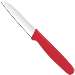Hendi Nóż do obierania warzyw owoców 180 mm - czerwony