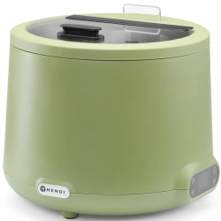 Hendi Kociołek termos elektryczny do zupy UNIQ 35-85 C 8 l 500 W - zielony
