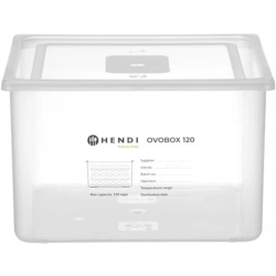 Hendi Pojemnik na jajka 8 tacek na 120 jaj OVOBOX 18 l 355 x 325 x 200 mm