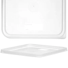 Pokrywka do pojemnika na żywność transparentna 235 x 235 mm - Hendi 870983