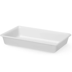 Hendi Pojemnik do panierowania płaski 6 l 430x285x75 mm - biały