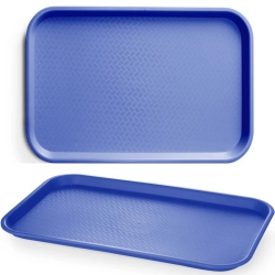 Amer Box Taca do serwowania Fast Food GN 1/1 530x325 mm - niebieska