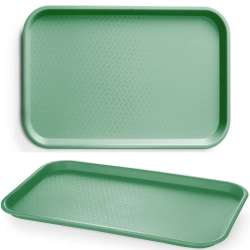 Amer Box Taca do serwowania Fast Food GN 1/1 530x325 mm - zielona