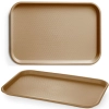 Amer Box Taca do serwowania Fast Food GN 1/1 530x325 mm - brązowa