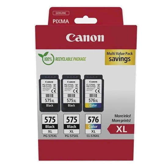 Oryginalny tusz Canon PG-575XL/CL-576XL PVP 5437C006