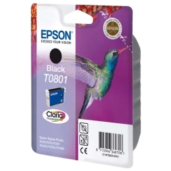 Oryginalny tusz Epson 7 C13T08014011, czarny, 7,4 ml