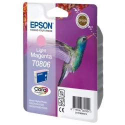 Oryginalny tusz Epson light C13T08064011, magenta