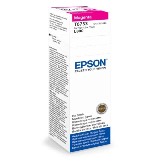 Oryginalny tusz Epson C13T67334A, magenta, 70 ml, 1 900 stron