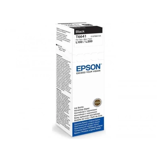 Oryginalny tusz Epson C13T66414A, czarny, 70 ml