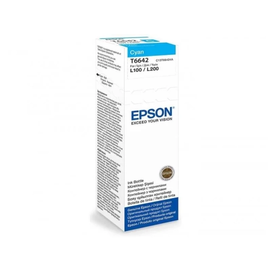 Oryginalny tusz Epson C13T66424A, cyjan, 70 ml