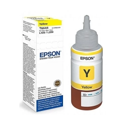Oryginalny tusz Epson C13T66444A, żółty, 70 ml