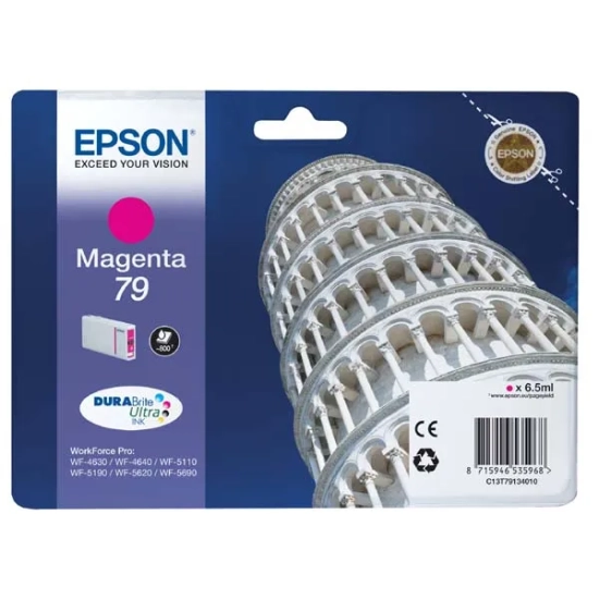 Oryginalny tusz Epson 79 L C13T79134010, magenta, 7 ml, 800 stron