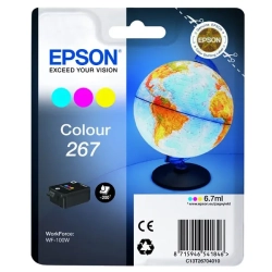 Oryginalny tusz Epson 267 6 C13T26704010, kolorowy, 6,7 ml
