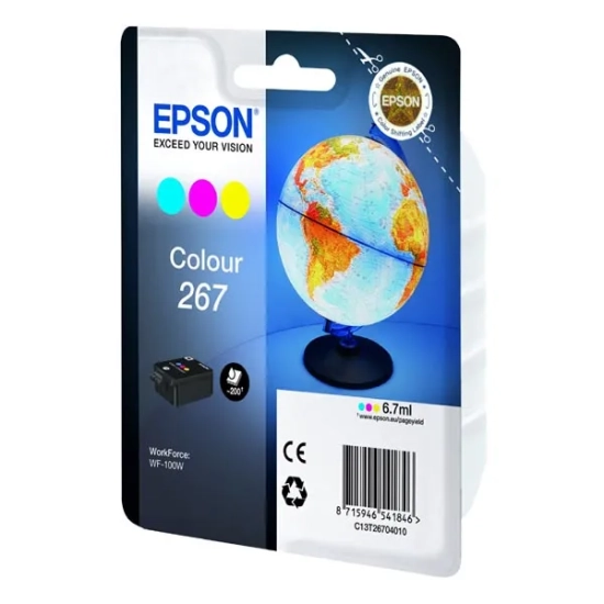 Oryginalny tusz Epson 267 6 C13T26704010, kolorowy, 6,7 ml