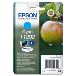 Oryginalny tusz Epson T1292 C13T12924012, cyjan, 7 ml, 485 stron