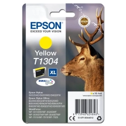 Oryginalny tusz Epson T1304 10 C13T13044012, żółty, 10,1 ml, 765 stron