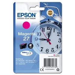 Oryginalny tusz Epson 27 3 C13T27034012, magenta, 3,6 ml