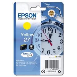Oryginalny tusz Epson 27 3 C13T27044012, żółty, 3,6 ml