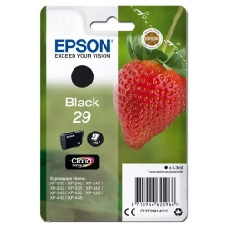 Oryginalny tusz Epson T29 5 C13T29814012, czarny, 5,3 ml