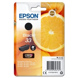 Oryginalny tusz Epson T33 6 C13T33314012, czarny, 6,4 ml