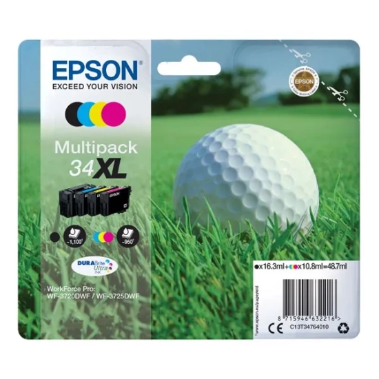 Oryginalny tusz Epson T347640 C13T34764010, 48,7 ml