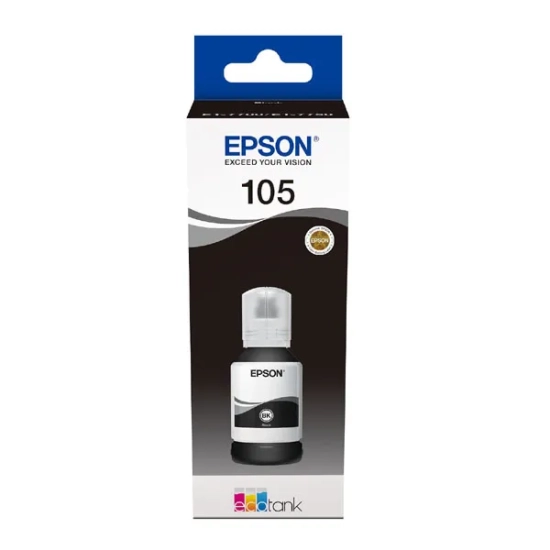Oryginalny tusz Epson 105 C13T00Q140, czarny, 140 ml