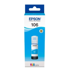 Oryginalny tusz Epson 106 C13T00R240, cyjan, 70 ml