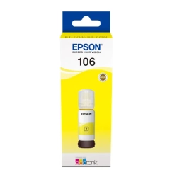 Oryginalny tusz Epson 106 C13T00R440, żółty, 70 ml