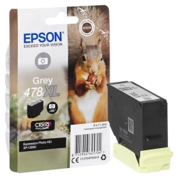 Oryginalny tusz Epson 478XL szary C13T04F64010, 10,2 ml