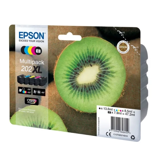Oryginalny tusz Epson 202 XL C13T02G74010, 9 ml